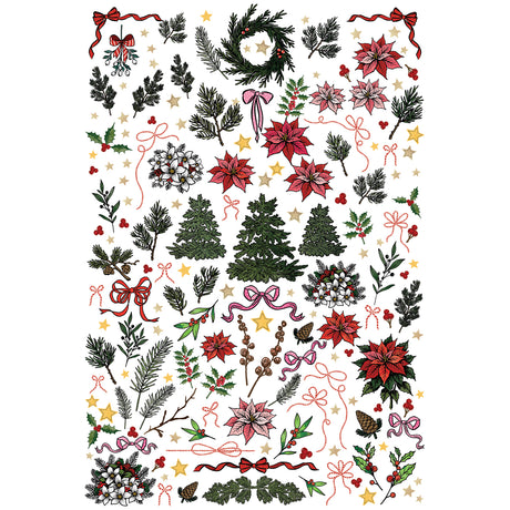 49 & Market Mistletoe and Memories Laser Cut Foliage