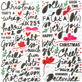 49 & Market Mistletoe and Memories Puffy Stickers