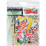 49 & Market Mistletoe and Memories Chipboard Basics