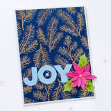 Spellbinders Pine Sprays Hot Foil Plate - Glimmer for the Holidays Collection