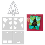 Spellbinders Hero Arts Very Merry Tree Die & Stencil Bundle from the Very Merry Collection