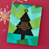 Hero Arts Color Layering Tree Stencils from the Very Merry Collection