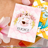 Waffle Flower Folk Art Bird Die