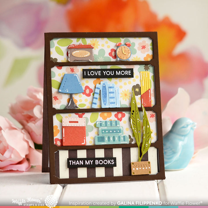 Waffle Flower Cat-a-log Stamp Set