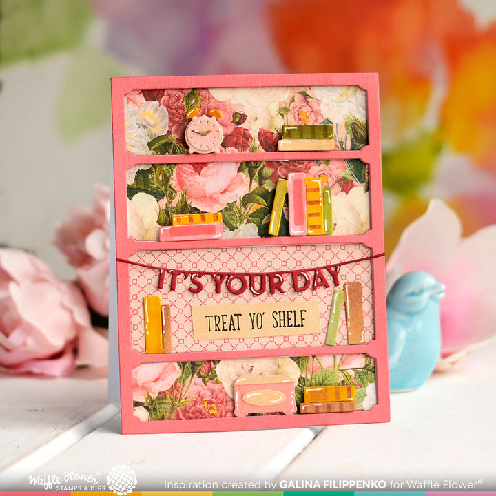 Waffle Flower Cat-a-log Die Set