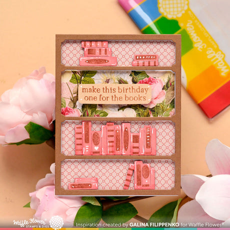 Waffle Flower Simple Shelves Die