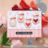 Waffle Flower Stitchable Hoops Die