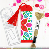 Waffle Flower Round Bookmark Die