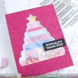 Waffle Flower Merry Bookmas Sentiments Stamp & Die-n-Stencil Bundle