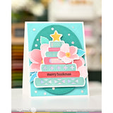 Waffle Flower Merry Bookmas Sentiments Stamp & Die-n-Stencil Bundle