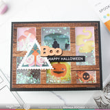 Waffle Flower Postage Collage Spooktacular Stamp Set