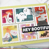 Waffle Flower Postage Collage Spooktacular Stamp Set