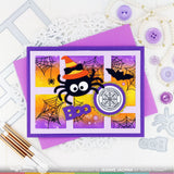 Waffle Flower Postage Collage Blocks Die