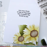 Waffle Flower Inside Sentiments Thanks 2 Stamp Set *COMING SOON*