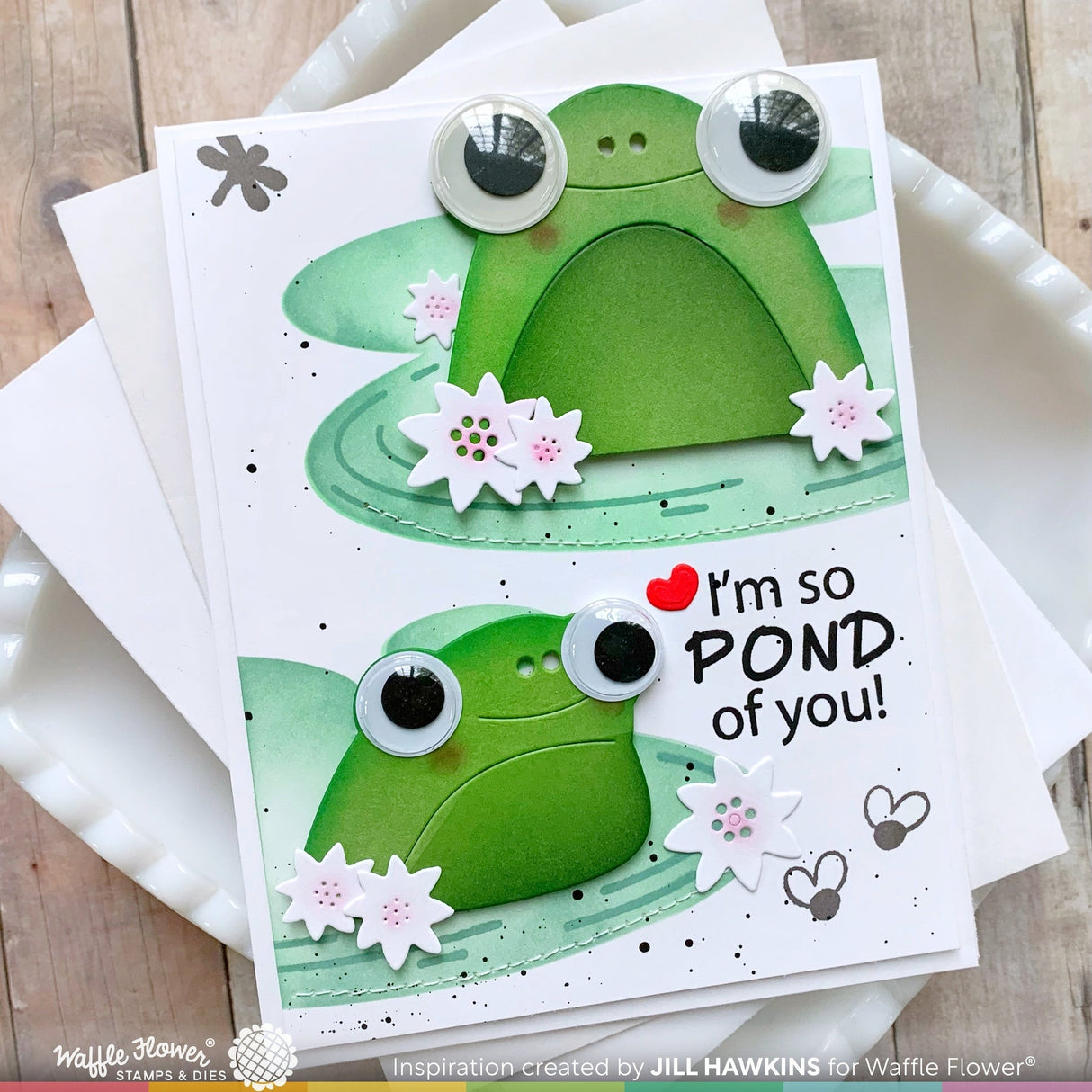 Waffle Flower Pond of You Stamp Set