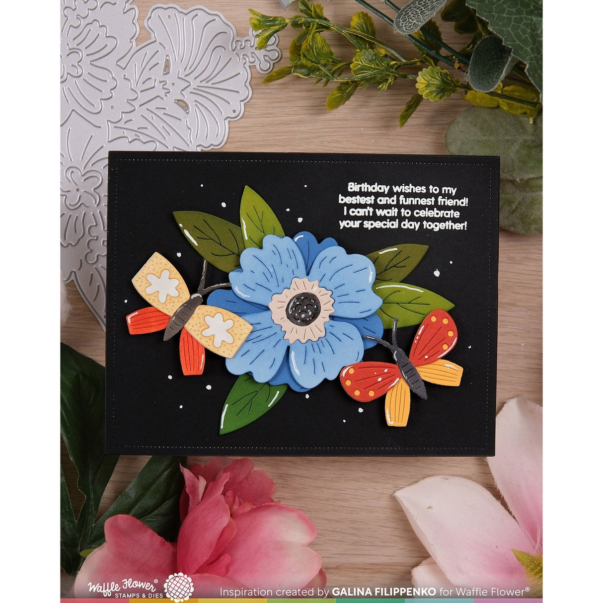 Waffle Flower Mix-n-match Butterflies Die