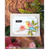 Waffle Flower Hibiscus Branch Die