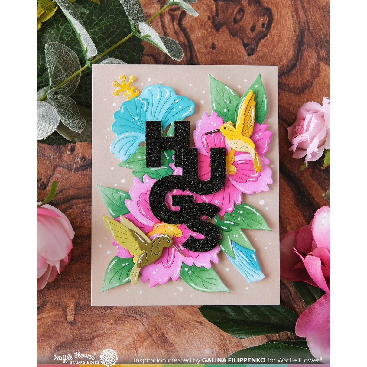Waffle Flower Hummingbirds Die