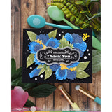 Waffle Flower Vintage Label 1 Die