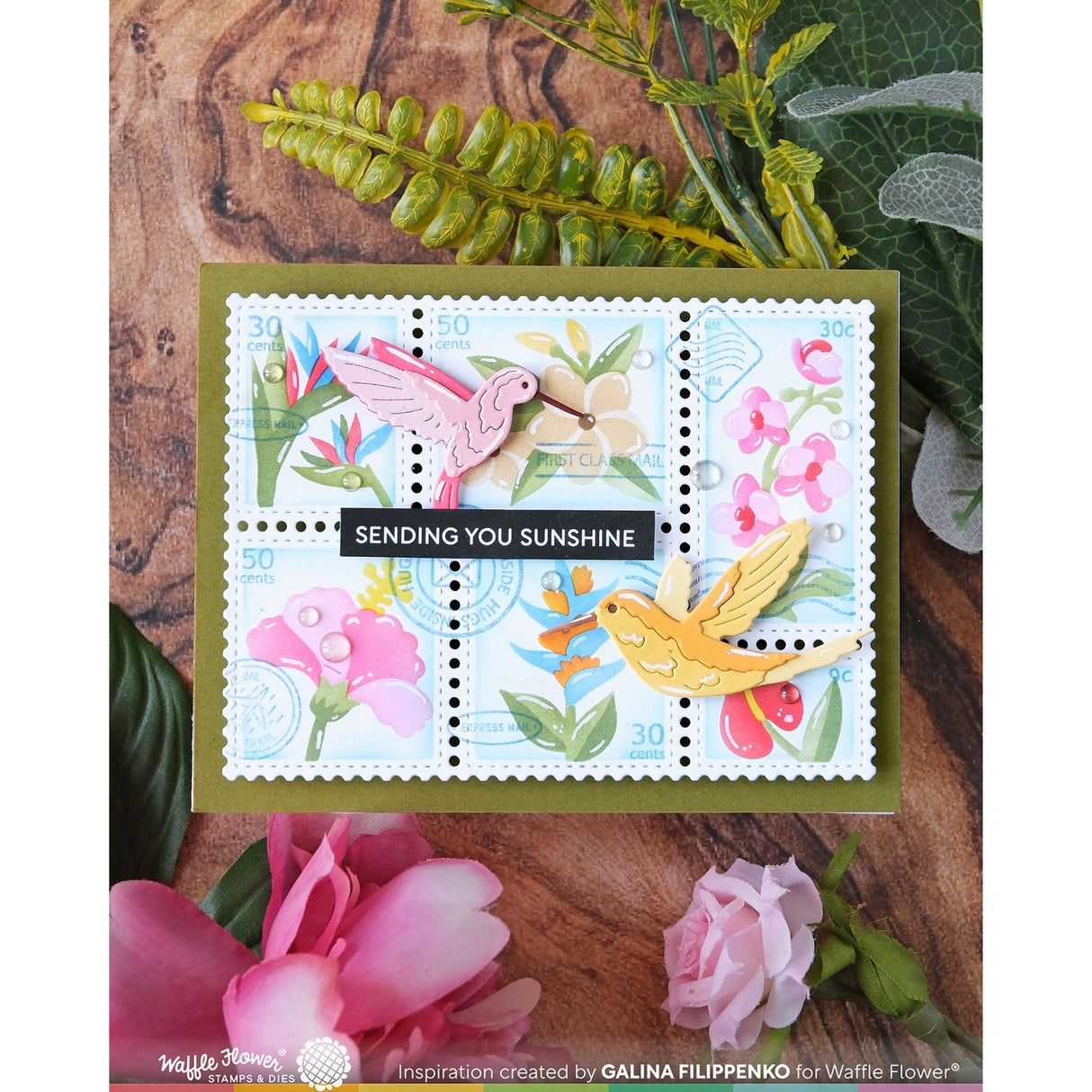 Waffle Flower Hummingbirds Die