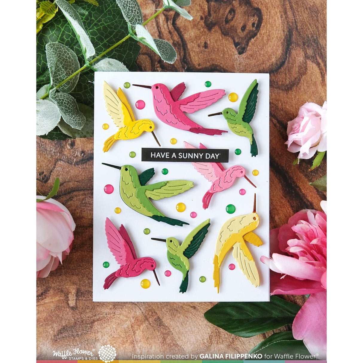 Waffle Flower Hummingbirds Die