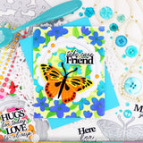 Waffle Flower Mod Blossom Die & Stencil Bundle