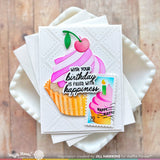 Waffle Flower Sweet Cupcake Die & Stencil Bundle