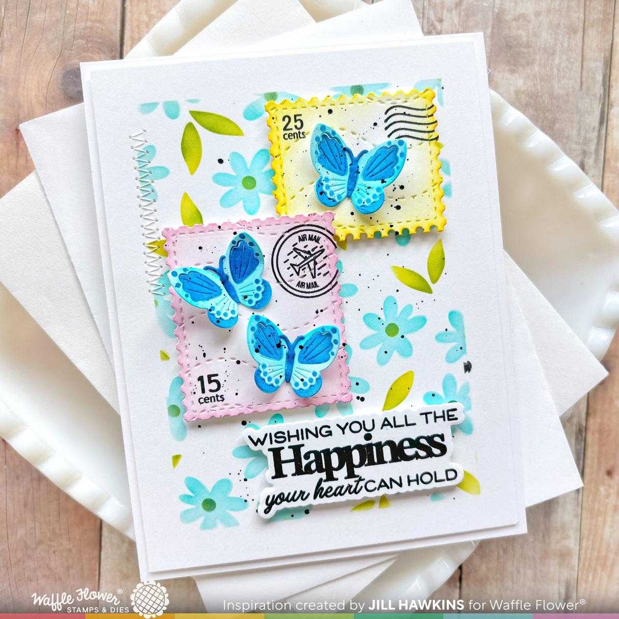 Waffle Flower Sweet Birthday Sentiments Combo