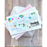 Waffle Flower Postage Collage Mini Slimline Blocks Die