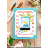 Waffle Flower Two-step Mixed Stripes Stencil