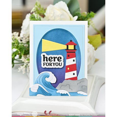 Waffle Flower Lighthouse Die