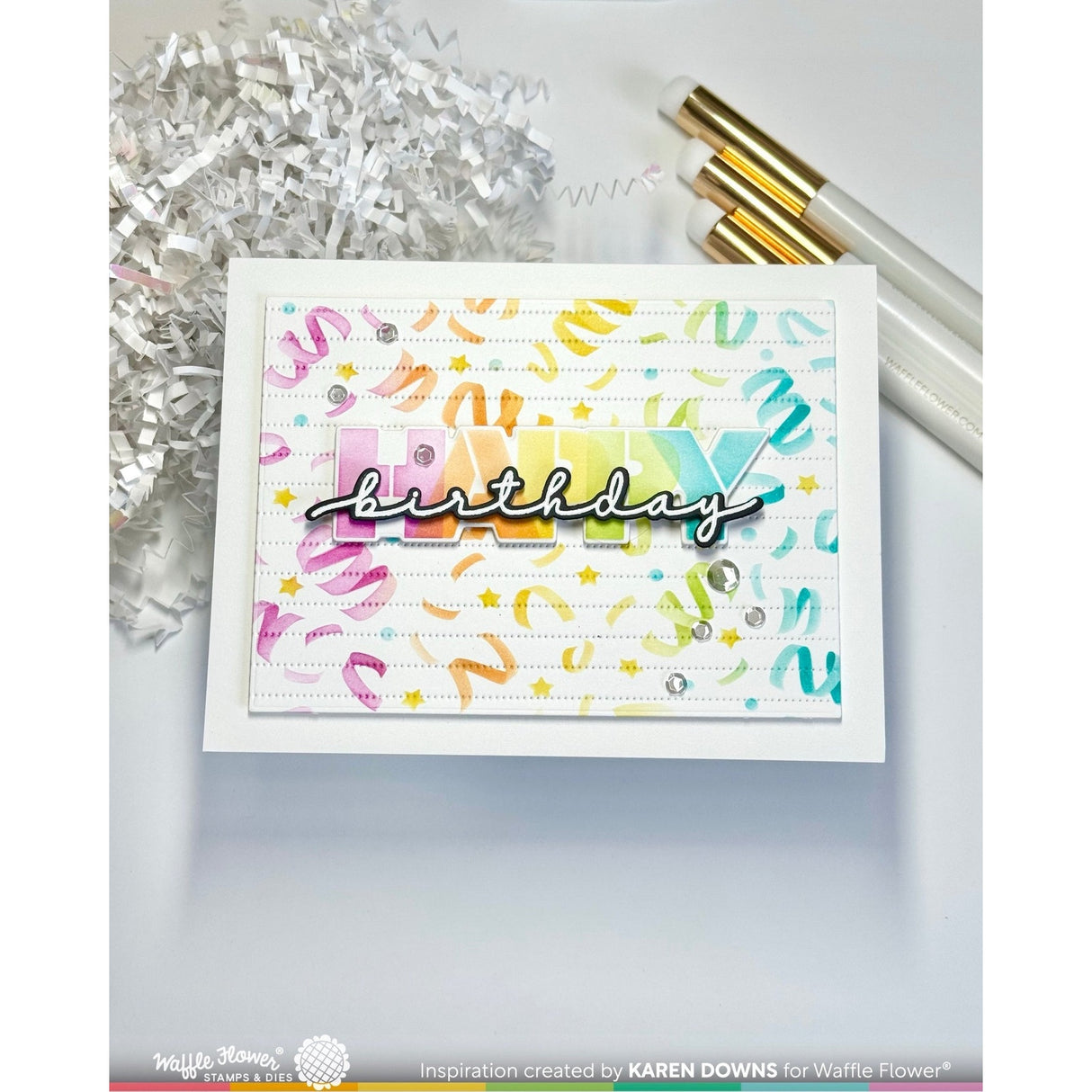 Waffle Flower Overlapping Happy Additions Combo PREORDER