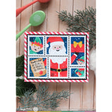 Waffle Flower Postage Collage Dear Santa Stamp Set