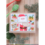 Waffle Flower Postage Collage Dear Santa Stamp Set