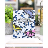 Waffle Flower Butterfly Trio Matching Die