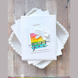 Waffle Flower Nesting Piercing Tags Die-n-stencil