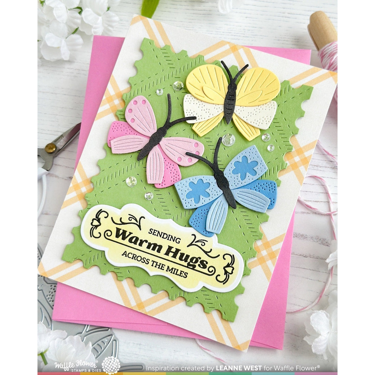 Waffle Flower Mix-n-match Butterflies Die