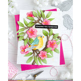 Waffle Flower Hibiscus Branch Die