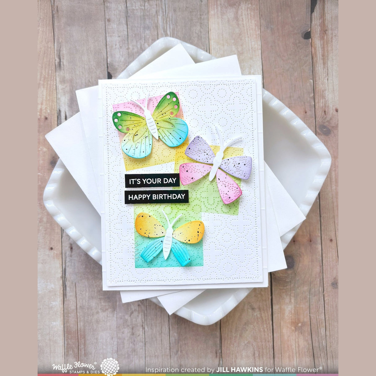 Waffle Flower Mix-n-match Butterflies Die