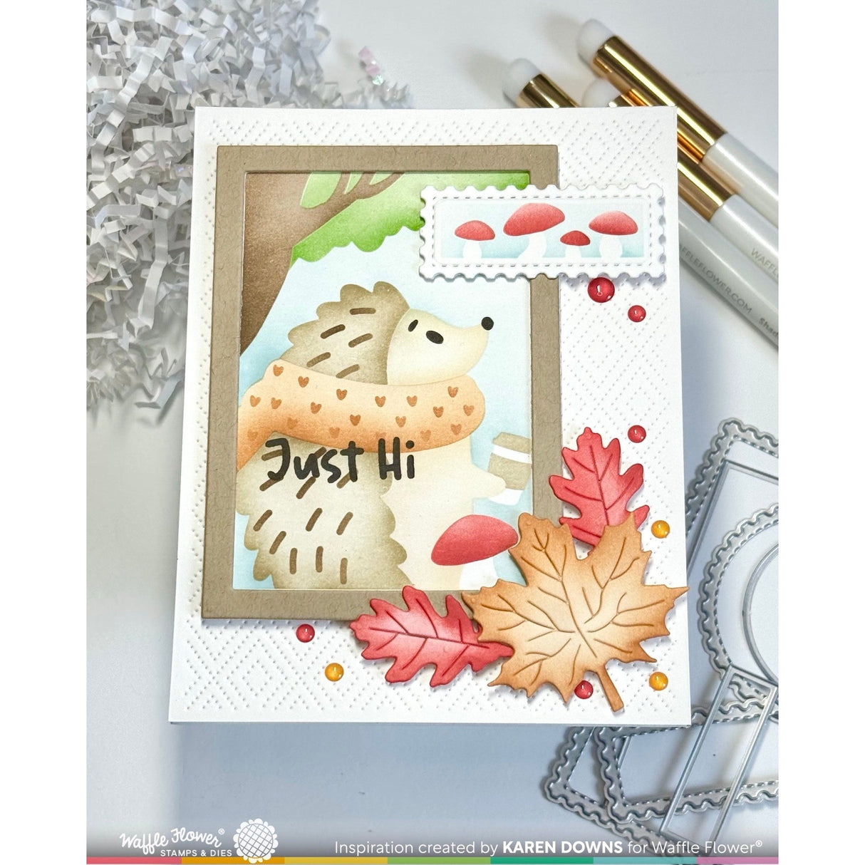 Waffle Flower Rhombus Texture Die