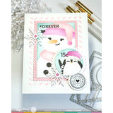 Waffle Flower Nesting Postage Collage Stamp Set
