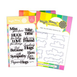Waffle Flower Paper Hug Sentiments Combo