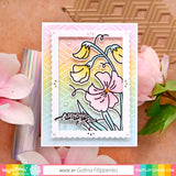 Waffle Flower Pinking Rectangle Frames Die