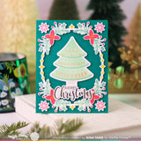 Waffle Flower Folk Art Tree Die