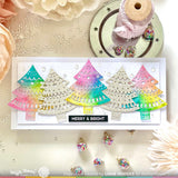 Waffle Flower Folk Art Tree Die