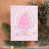 Waffle Flower Elegant Christmas Foil Plate Matching Die