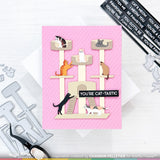 Waffle Flower Cat Tree House Die Set