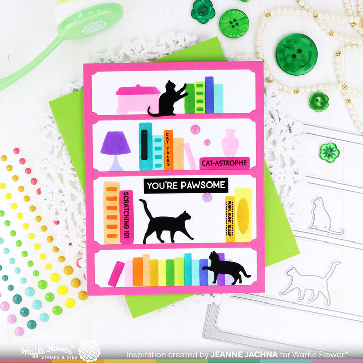 Waffle Flower Cat-a-log Stamp Set
