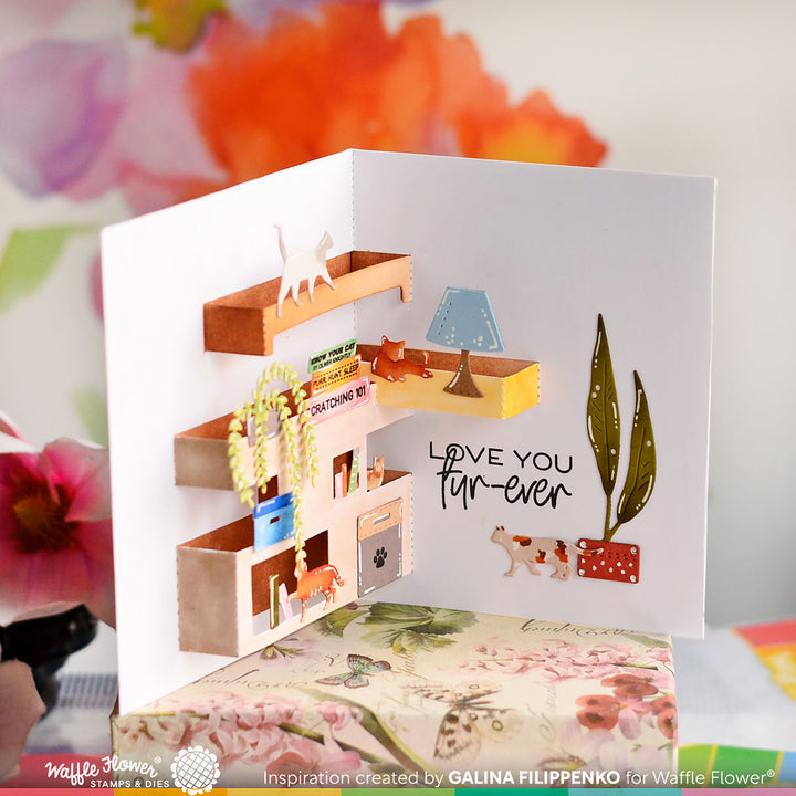 Waffle Flower Cat-a-log Die Set
