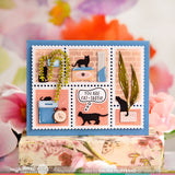 Waffle Flower Pet Thoughts Stamp and Die Set Bundle